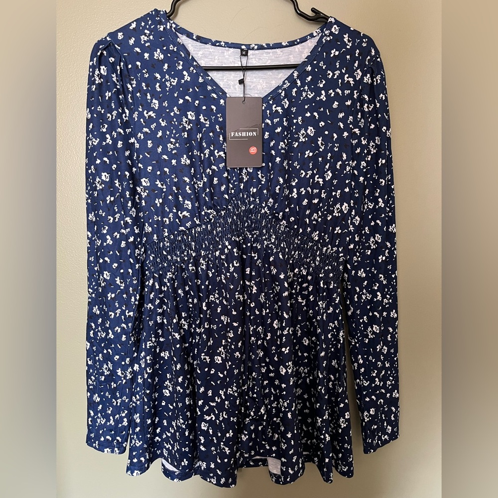 NWT floral maternity top